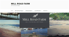 Desktop Screenshot of millroadfarm.com