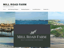 Tablet Screenshot of millroadfarm.com